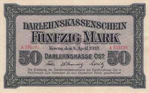 ro. 469 A 50 Mark 1918